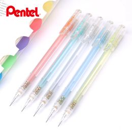 Pencils 7 Pieces Pentel Caplet A105 sharp pen automatic mechanical drafting pencils 0.5mm Japan 7 Colours