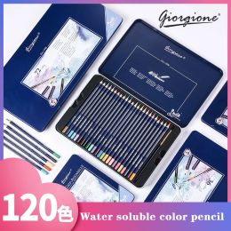 Pencils Watersolubility Colour Pencil Set Lapiceras School Supplies For Kids Children's Painting Originality Design Drawing Stationery