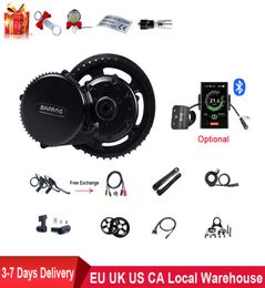 BAFANG BBS02B 48V 750W Middle Drive Motor Conversion Mid Engine Kit Electric Bike With LCD 850C Display MTB7112923