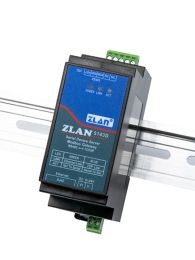 Din-Rail ZLAN5143D serial Device Server Modbus Gateway RS485 from to TCP/IP DC9-24V Support full duplex