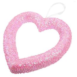 Decorative Flowers Love Wreath Valentines Day Decor Locket Ceiling Decorations Hanging Front Door Wall Heart Signs Decorate