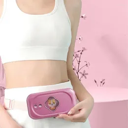 Carpets Wireless Warm Abdominal Belt Menstrual Heating Self Massage Heat Period Pain Relief Adjustable 4 Levels 5 Modes