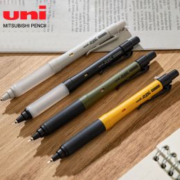 Pencils Newly limited UNI Mechanical Pencil M51009GG Soft rubber Sheath SWITCH Rotation Dual mold Lead Rotation 0.5mm/0.3mm
