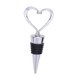 Heart Shaped Champagne Wine Bottle Stopper Valentines Wedding Gifts Set Wine Stopper Bar Accessories XB18568925