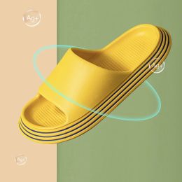 Slippers Summer Slippers Shower Sandal EVA Massage Drainage Holes NonSlip Light Bathroom Indoor Women Men Flip Flops Pool Shoes Slide