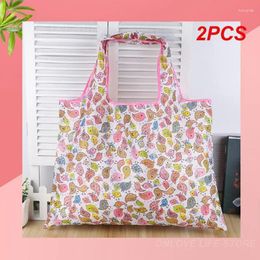 Storage Bags 2PCS Toys Bag Large Capacity Machine Washable Or Hand Folding Eco-friendly Shopping Womens Tote Cuzn