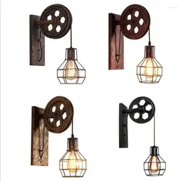 Wall Lamp American Country Industrial Wind Retro Light For Restaurant Corridor Aisle Fixtures