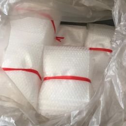 Mailers 100pcs 15x20cm White Bubble Packing Bags Plastic Wrap Envelope PE Clear Shockproof Packaging Film Padded Films