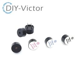 10Pcs 3V 5V 12V Active Buzzer 12095 Piezo Magnetic Long Continous Beep Tone Alarm Ringer 12085 Passive 16R Fit For Computers