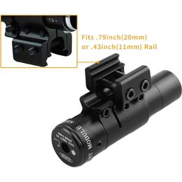 Red/Green Dot Laser Sight Scope Laser With Mount For Pistol Picatinny Rail And Rifle Tactical For Airsoft Hunting Shooting