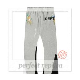 Flared Sweatpants Designer Pants Sweatpants Women's Men's Pants Multi Panel Flared Women Sports Loose Casual Sweatpants Vintage Trousers 477