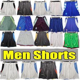 Hot sales French Argentina Soccer shorts 24/25 Men kit MARADONA Germanys DE PAUL DI MARIA Portugals Englands fans chile Croatia football pants Italy home away Belgium