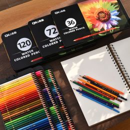 Pencils Drawing Pencils Coloured Pencil Set HandPainted Sketch Pen Pencil Painting Coloured Water solubility Pencil Painting Water 05878