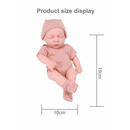 7Inch Lifelike Mini Reborn Dolls Cute Realistic Baby Dolls Newborn Dolls Toy Figure Kids Girl Gift Doll for Girls Toys for Girls