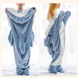 Gear New Grey Shark Onesies Adult Pamas Cosplay Kigurumi Pyjamas Cartoon Halloween Costume Sleepwear Jumpsuit Clothes