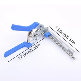 Animal Cage Hog Ring Pliers Tool and 600pcs M Clips Staples Chicken Mesh Cage Wire Fencing Caged Clamp