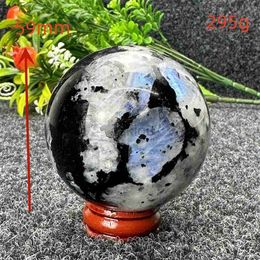 Massage Stones Rocks Natural Black Tourmaline Crystal Polished Globe Massage Ball Hand Polished Reiki Energy Stone Healing Crystal Home Decor Souveni 240403