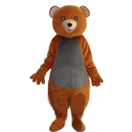 High Quality Bear Mascot Costumes high quality Cartoon Character Outfit Suit Carnival Adults Size Halloween Christmas Party Carnival Party