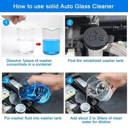 New Car Windscreen Wiper Glass Solid Cleaner Effervescent Tablet Auto Solid Cleaning Concentrated Tablets Detergent detailing