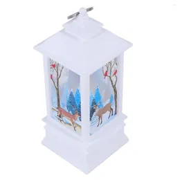 Candle Holders Table Lamp Desktop Night Light Christmas LED Dining White Outdoor Tables Decorate