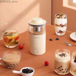 Coffee Makers 350ML portable 300W electric coffee machine multifunctional milk tea machine automatic milk freezing household kitchen mixer Y240403