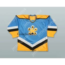 Gdsir Custom RUSSIAN COKIV KNIB LIGHT BLUE HOCKEY JERSEY NEW Top Ed S-M-L-XL-XXL-3XL-4XL-5XL-6XL