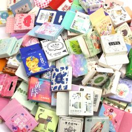 15/20boxes Randomly Paper Stickers Aesthetic Vintage Kawaii Scrapbooking Sticker for Kids Diary Planner Stationery Supplies