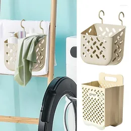 Laundry Bags Wall Mounted Basket Clothes Storage Bucket Hamper Bag Bathroom Dirty