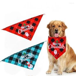 Dog Apparel Christmas Thanksgiving Pet Supplies Lip Wipe Triangle Scarf Halloween Cat And Bib