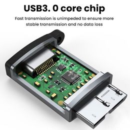 Type-C OTG Adapter USB C Female To USB 3.0 Micro B Male Converter Mobile Hard Disc Connector For Laptop HDD Samsung Note3 S5