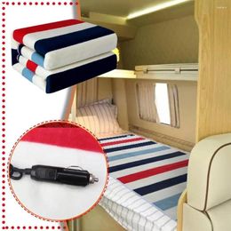 Blankets Car Electric Heated Blanket Mattress Sleeper Mat Heating Pad 12/24V Auto Seat Cushion