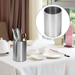 Storage Bottles Stainless Steel Chopstick Holder Kitchen Accessories Draining Spoon Tableware Accessory Cutlery Utensil