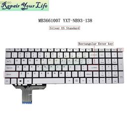 Keyboards AF Arabic French Azerty US Keyboards for Notebook Keyboards YXT-NB93-138 YXT-NB93-134 MB3661007 PRIDE-K3954 F0041-004 MB3661004L2404