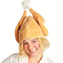 Party Supplies 1pcs Funny Carnival Chicken Leg Hat Christmas Thanksgiving Decoration Turkey Adult Festive Cap