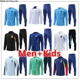 ENGLANDS Men Football Tracksuit Soccer Training Suit Jacket Set 22 23 24 Kids Mens Jerseys Tracksuits Jogging Sets
