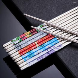 Chopsticks Stainless Steel Convenient Light Weight Approximately 16g Dishwasher Safe 5 Options Available Gift Idea Multifunction