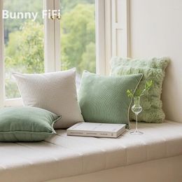 Pillow Modern And Fresh Ins Wind Matcha Green Home Living Room Sofa Window Float Throwing Simple Light Luxury