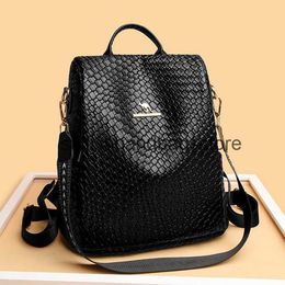 Backpack Style The new womens backpack is practical for outdoor use with a large capacity and simple stylish cover. It versatile fashionable high-end H240403