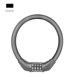 BikeAnti theft 4 Digit Code Combination Bicycle Security Lock Outdoor Cycling Ring Lock MTB Password Locker Bike Accessories5195760