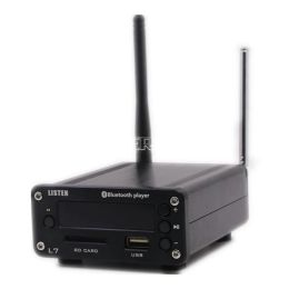 s L7 HiFi Bluetooth 5.0 Decoder APE Lossless Music Audio Player Mini PreAmplifier Supports UDisk SD FM Radio