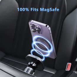 Magnetic Phone Holder 17mm Joint Head Compatible Car Phone Holders for iPhone15 14 13 12 Pro Max Magsafe Mount