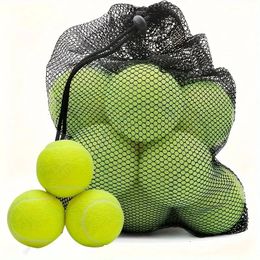 20Pcs Soft Elastic Low Compression Tennis Balls Stage Pressure Bulk Training Tools Outdoor Youth Practise Beginner Practise 240322