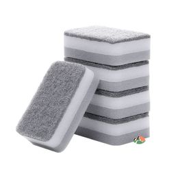 5/10/15PCS/SET Sponge Cleaning Dish Washing Catering Scourer Scouring Pads Kitchen Household Tools For Kitchen