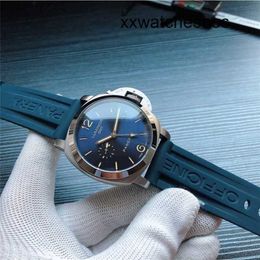 Top Clone Men Sports Watch Panerais Luminor Automatic Movement Movement Sapphire Mirror Size 44mm Imported Watchband 1ZQW