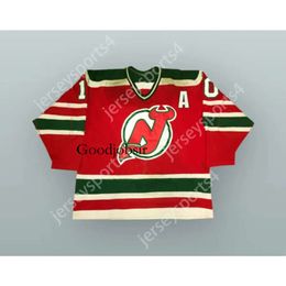 Gdsir Custom AARON BROTEN 10 RED HOCKEY JERSEY NEW Top Ed S-M-L-XL-XXL-3XL-4XL-5XL-6XL