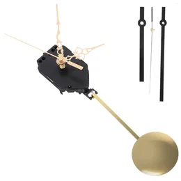 Clocks Accessories Quartz Pendulum Clock Movement Mechanism Replacement Parts Repair Wall DIY Metal And Hands Kit