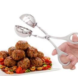 New High Quality Convenient Meatball Maker Stainless Steel Stuffed Meatball Clip DIY Fish Meat Rice Ball Maker5575063