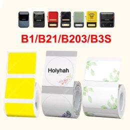 Paper Niimbot B21 B3S B1 labels Paper Sticker color Tape Price labels printing paper thermal label paper Self adhesive color pattern b