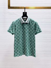 Men's Polo Shirt Designer Men's Fashion Horse T-shirt Casual Men's Golf Summer Polo Shirt Embroidered High Street Trendy Asian Size M-XXXL