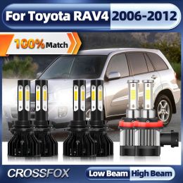 360W LED Canbus Car Headlight H11 9005 9006 60000LM 6000K Fog Light Bulbs For Toyota RAV4 2006 2007 2008 2009 2010 2011 2012